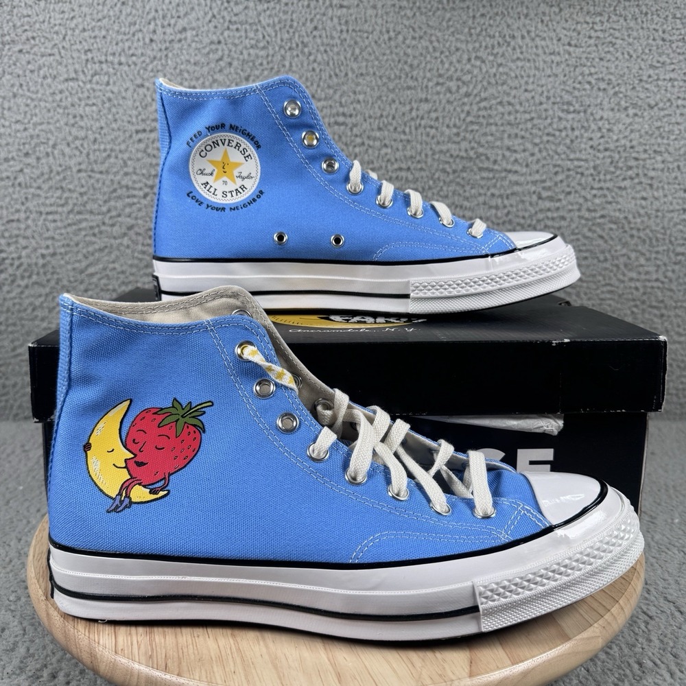 Sky High Farm Workwear X Converse Chuck 70 Hi M 9.5 W 11.5 Strawberry Moon Shoes